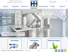 Tablet Screenshot of hillsonhomes.com